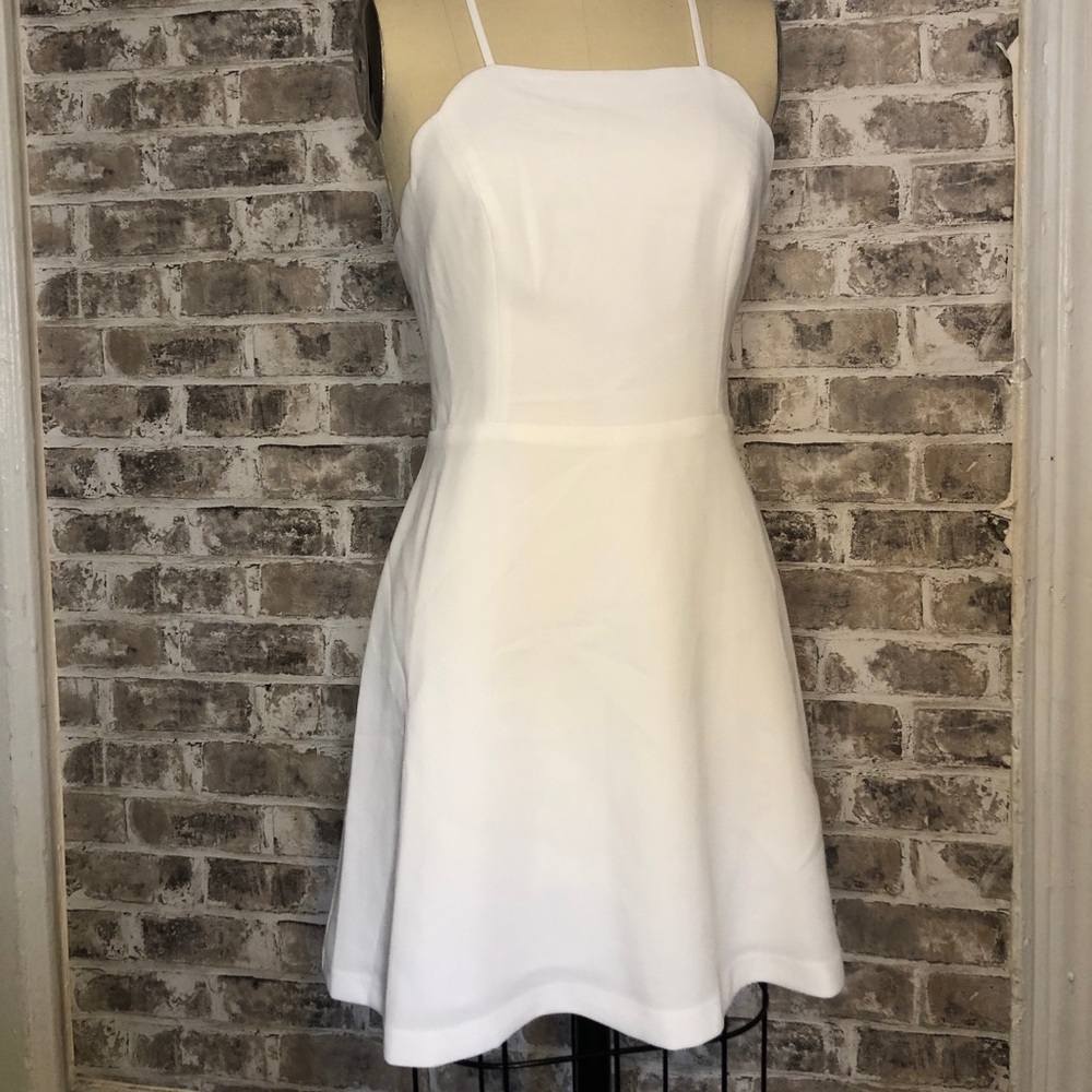 BCBGeneration Scallop Edge Skater Dress NWT